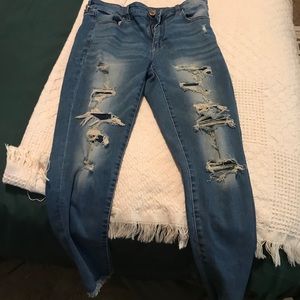 AE stretch high waist jogging 10 short